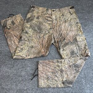 Cabela's Mossy Oak Brush Camo Hunting Pants Men's 38 Outdoor Tactical